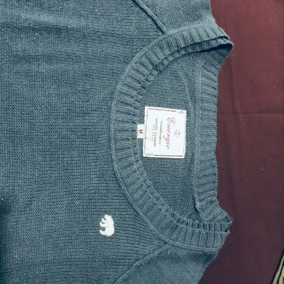 Medium Blue Energie Knit Sweater - Picture 5 of 7